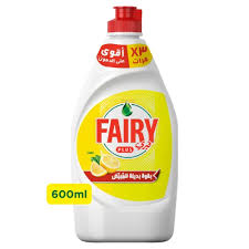 FAIRY PLUS LIQUID 600ML LEMON