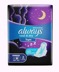 ALWAYS COOL&DRY NIGHT 8PADS
