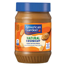AG NATURAL CRUNCHY PEA NUT BUTTER 454 G