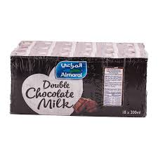 DOUBLE CHOCOLTE MILK 200X18