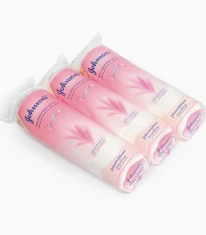 JJOHNSONS COTTON KAKEUP 3PCS
