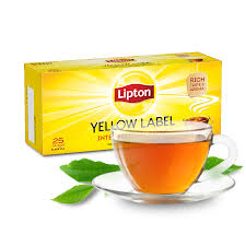 LIPTON YELLOW TEA BAG 25