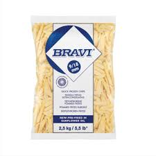 BRAVI FROZEN CHPS 2.5KG