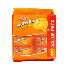 NUTTY BITES PEANUT 8X1