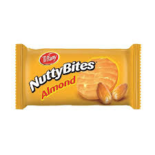 TIFFANY NUTTYBITES ALMOND 72G