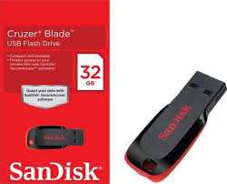 SANDISK USB FLASH DRIVE 32GB