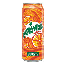 MIRINDA CAN ORANGE 330ML