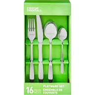 STAINLESS STEEL CUTLERY 16PCS