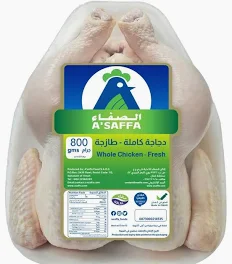 ASAFFA CHILLED CHICKEN TP 800 GMS