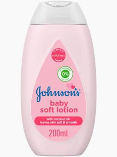 JOHNSONS BABY SOFT LOTION 200ML