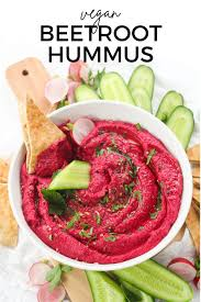 HUMMUS TAHINI WITH BEETROOT 135GM