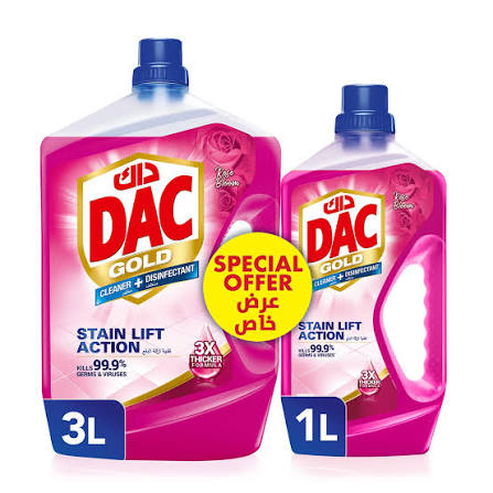 DAC GOLD CLEANER + DISINFECTANT
